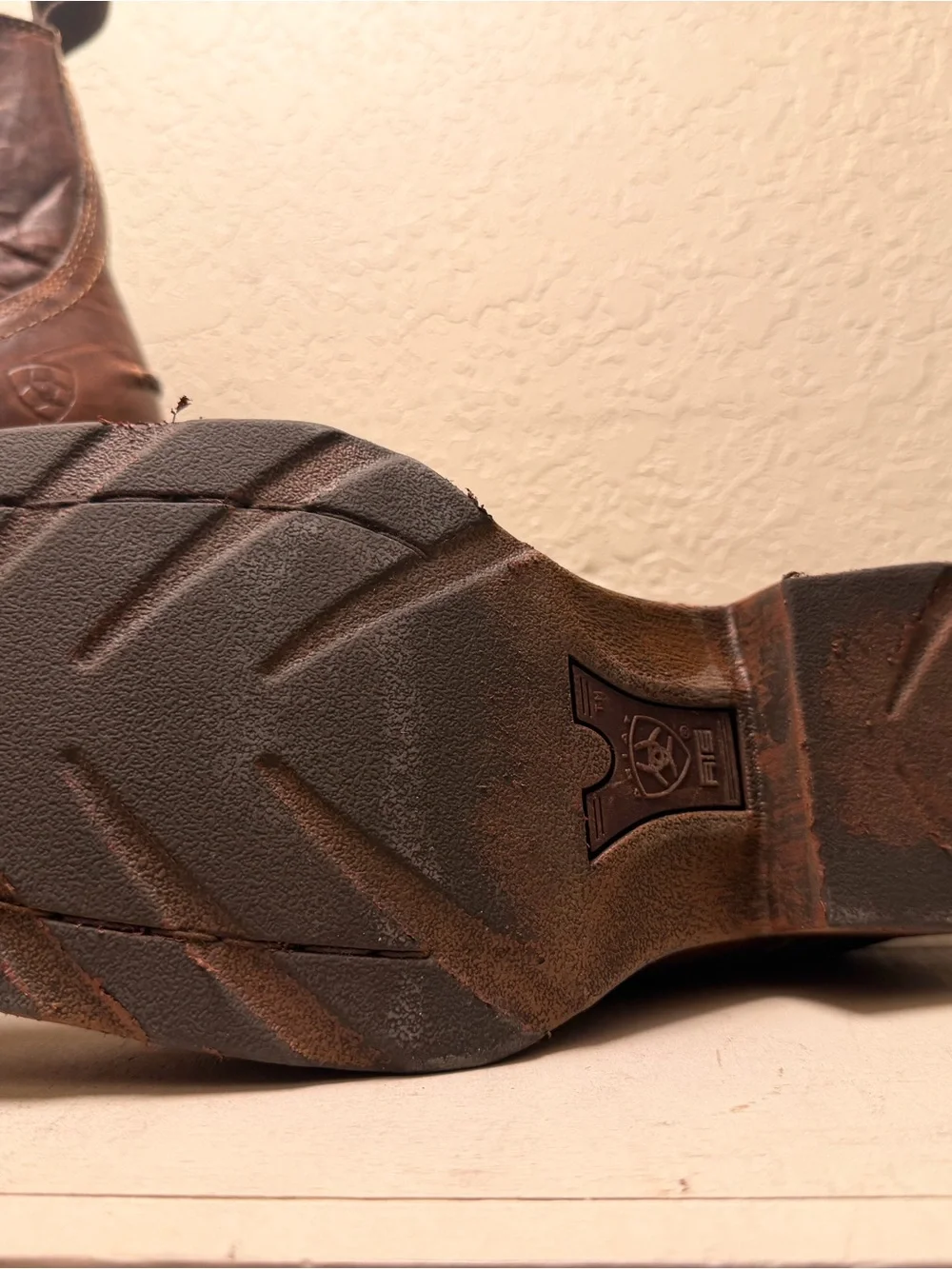Ariat Brown Leather Chukka Boots for Men